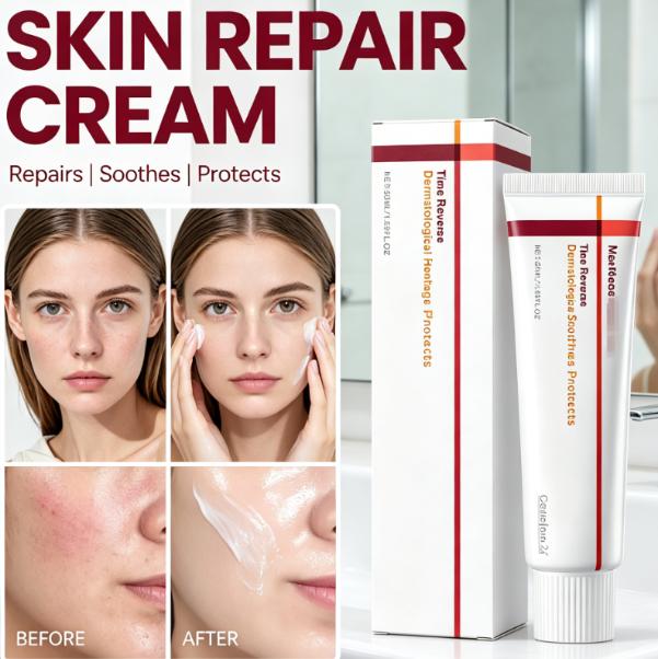Skincare Centella - 50ml ツボクサエキス配合 肌修復アンチエイジングクリーム 深層保湿 鎮静バリア回復 フェイシャルクリーム