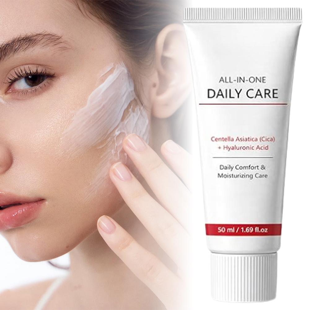 Skincare Centella - センテラ スージングクリーム フェイスモイスチャライザー（ツボクサエキス配合）、速吸収＆栄養補給 ハイドレーティングフェイスクリーム スキンケア 50ml