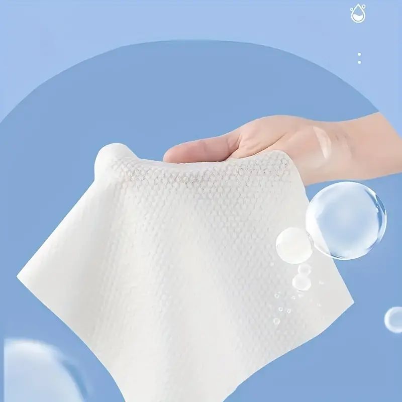 100/300 個使い捨て厚手の 100% 綿フェイスタオル - Skincare Only You のレビューと価格