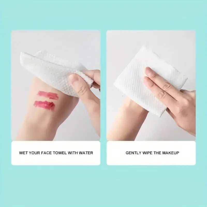 100/300 個使い捨て厚手の 100% 綿フェイスタオル - Skincare Only You のレビューと価格